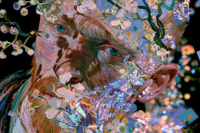 Floral Portrait Fine-Art Poster.