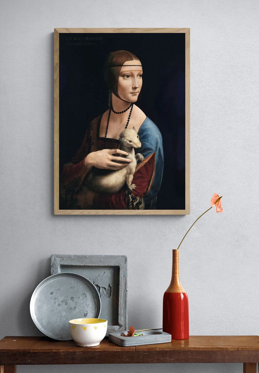 Leonardo da Vinci 's Lady. — room view 3