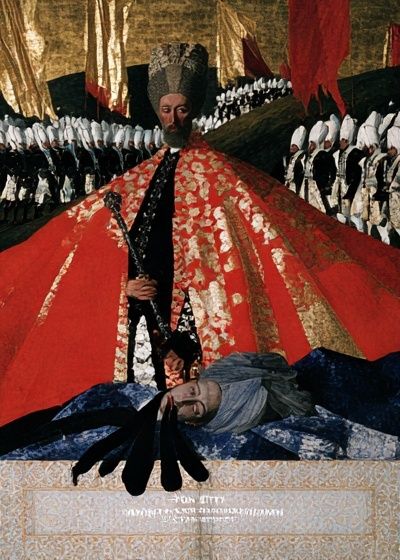 The Great Khan Surrealist Print.