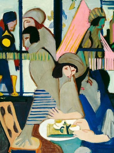 Cafe (1928) painting high resolution. poster print