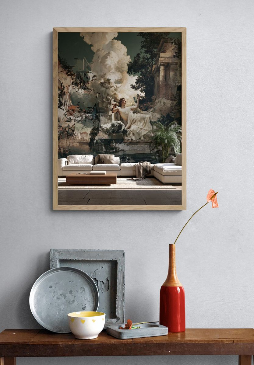 Classical Dreamscape Fine-Art Poster. — room view 3