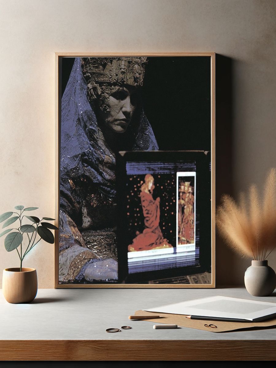 Mystic Figure Collage Poster. — room view 2
