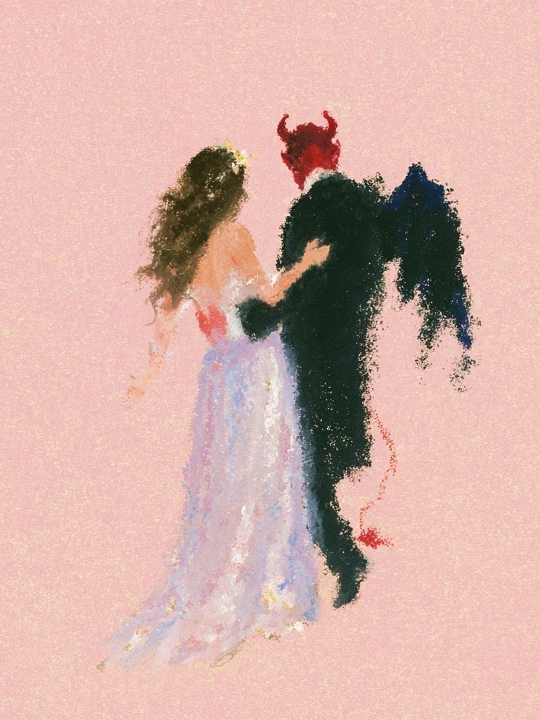 Romantic Couple Fine-Art Print. poster — fine-art art