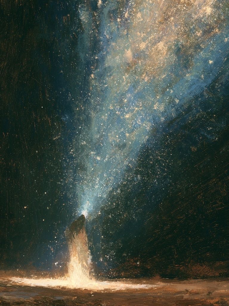 Celestial Figure Fine-Art Print. poster detail
