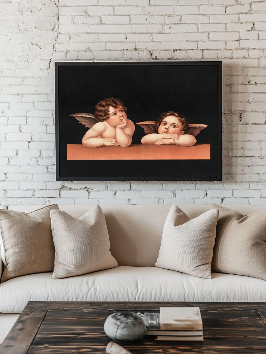 Cherubs Raphael (1890). Original Library. — room view 1