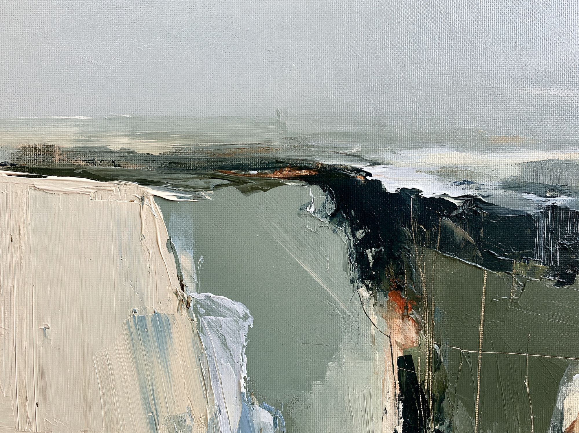 Coastal Cliff Abstract Print. poster detail