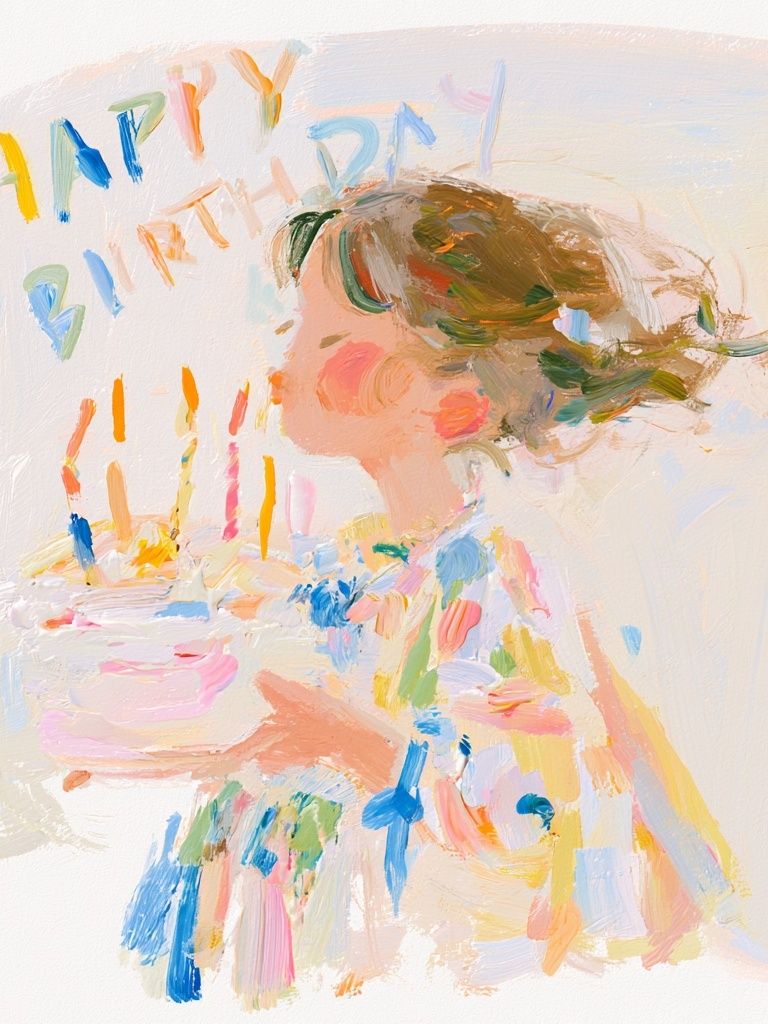 Birthday Girl Fine-Art Print. poster detail