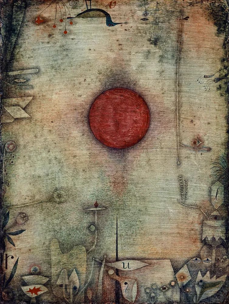 Ad marginem (1930) painting high. poster detail