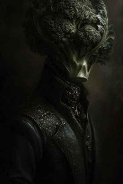 Broccoli Portrait