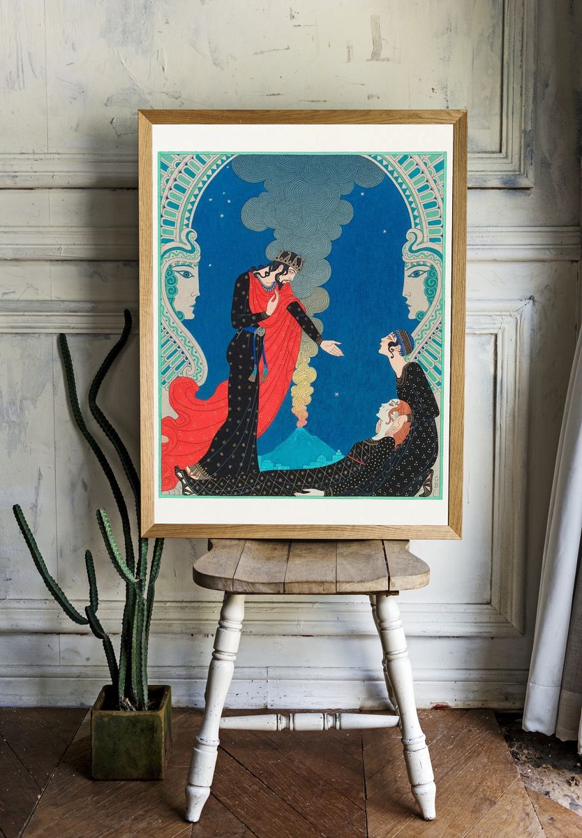 Empedocles Panthea (1929) fashion illustration room preview
