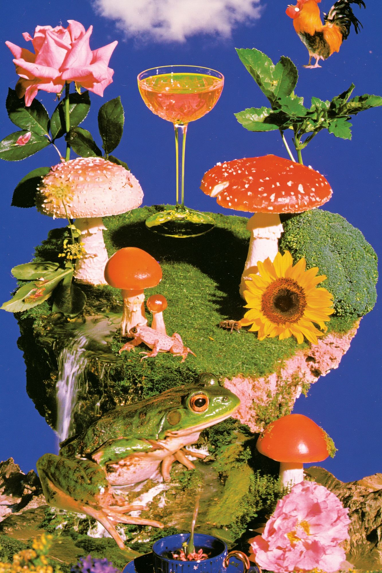 Surreal Garden Still Life Poster. poster detail
