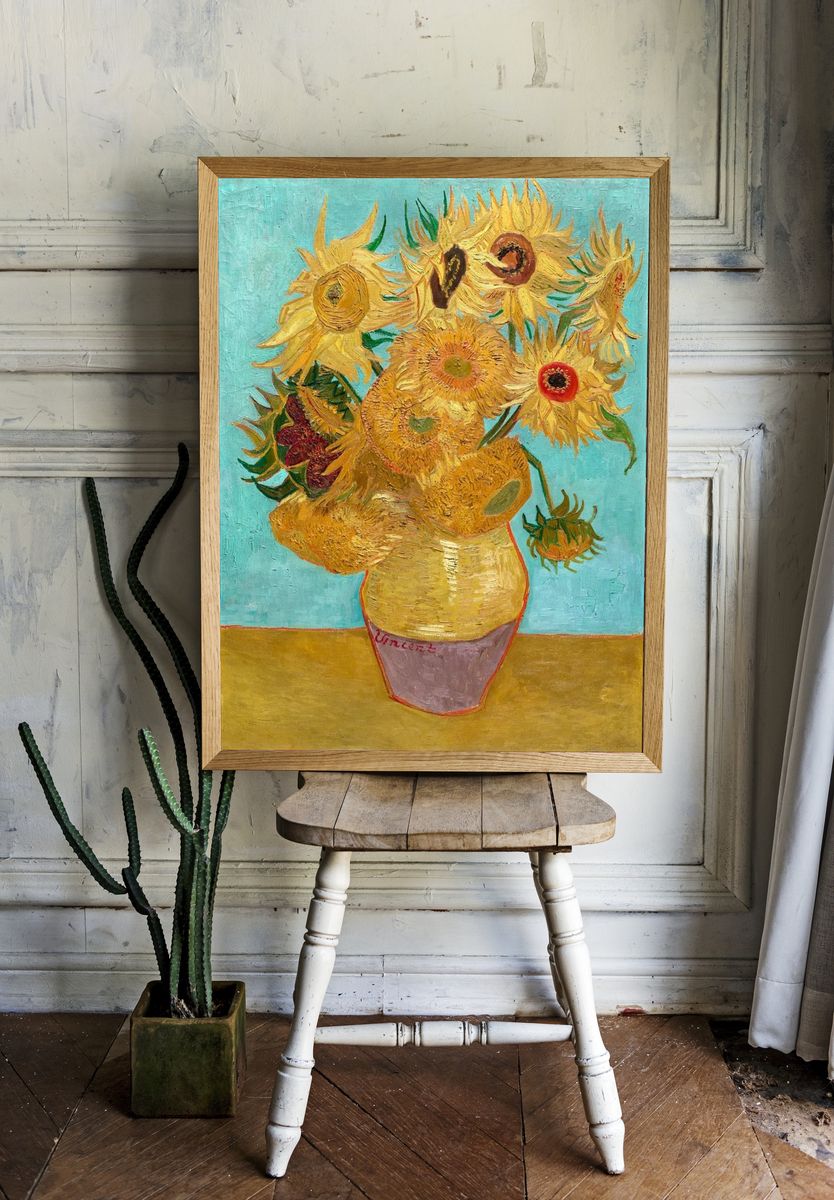 Vincent van Gogh 's Vase. — room view 1