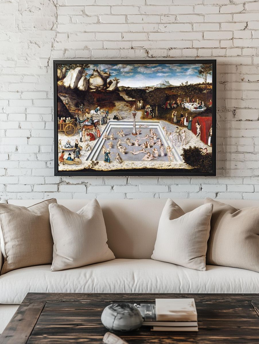 Lucas Cranach 's fountain youth. — room view 1