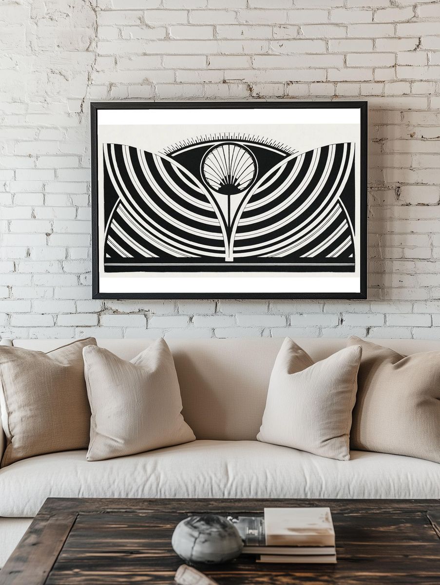 Stylized floral pattern (Gestileerd bloemmotief) room preview