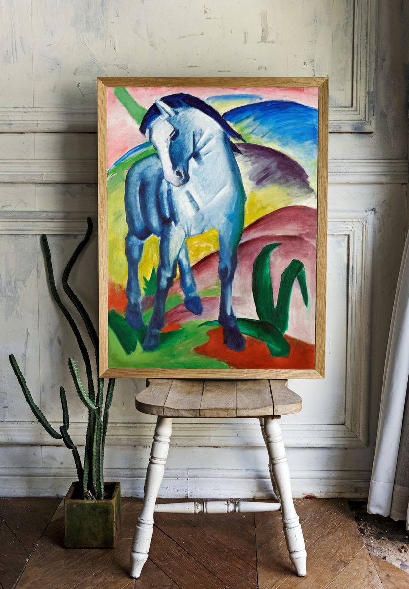Franz Marc 's Blue Horse room preview