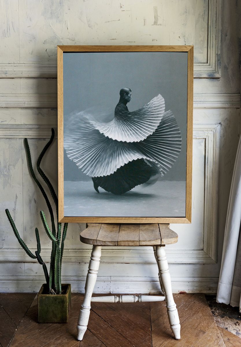 Surreal Dancer Fine-Art Print. room preview