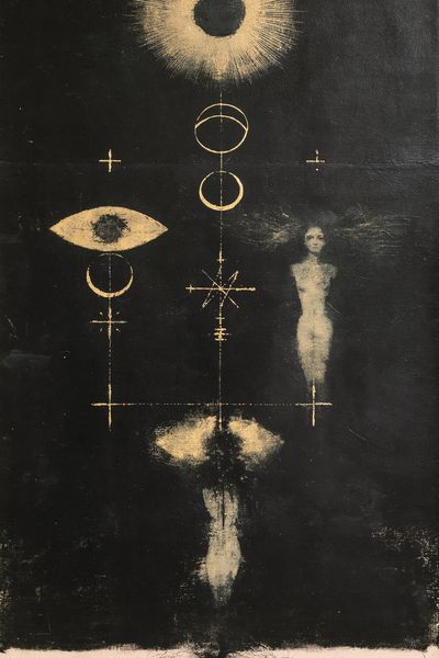 Mystic Occult Symbols Fine-Art Poster.