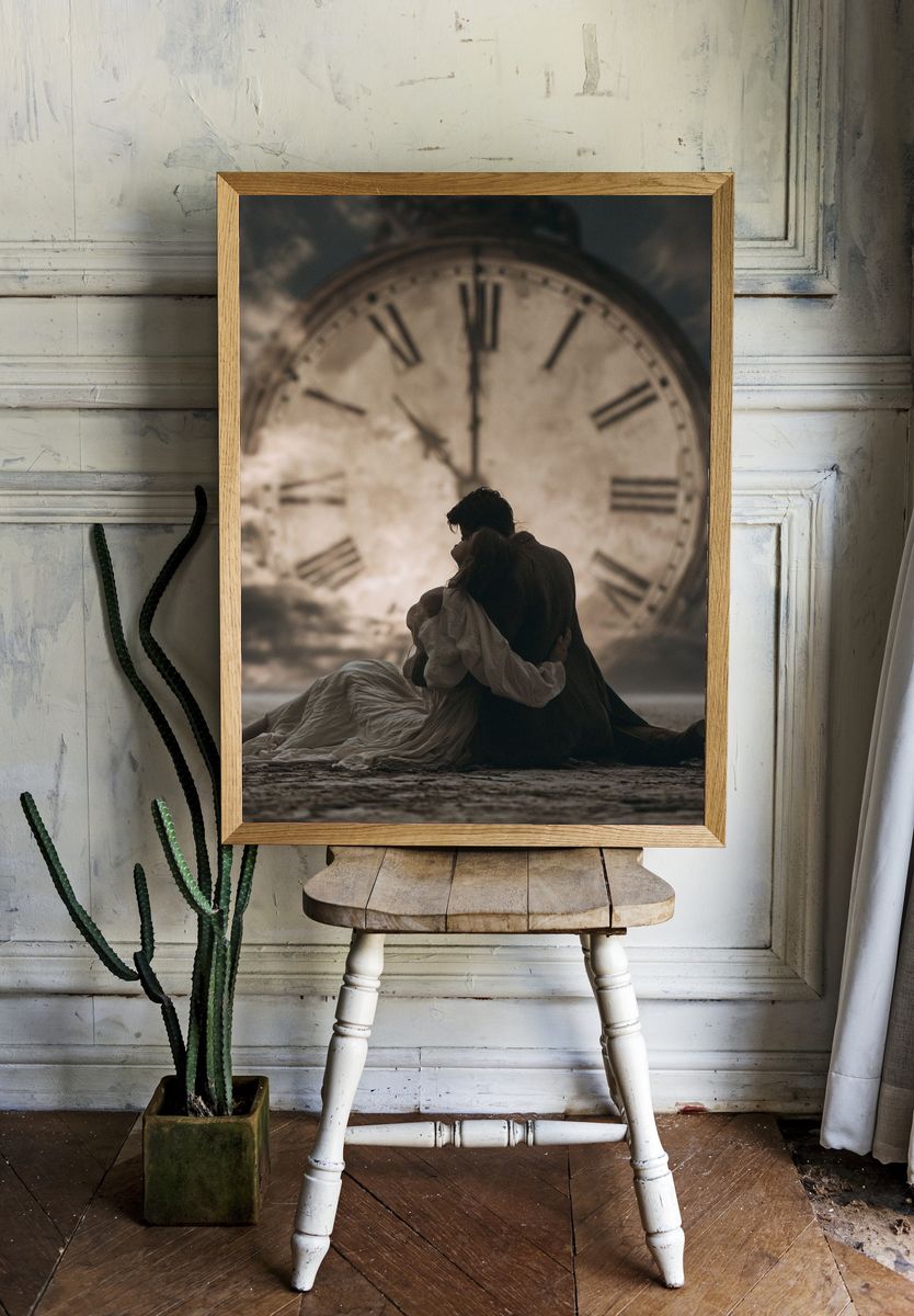 Eternal Lovers Surrealism Poster. — room view 1