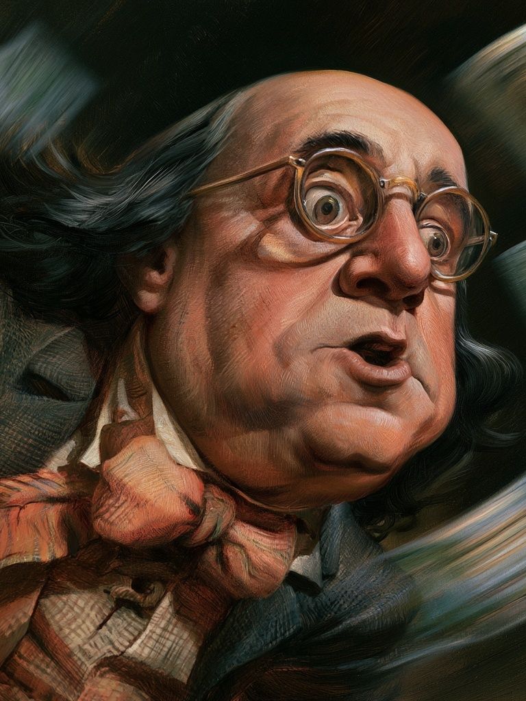 Whimsical Portrait Fine-Art Poster. poster — fine-art art