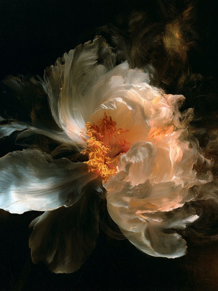 Abstract Bloom Fine-Art Print. poster — fine-art art