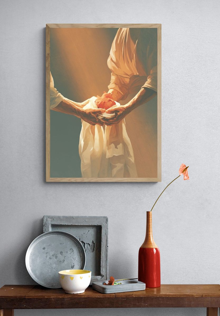 Sacred Offering Fine-Art Print. — room view 3