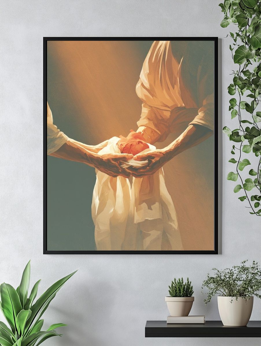 Sacred Offering Fine-Art Print. — room view 4