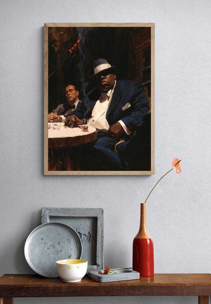 Jazz Club Portrait Poster. — room view 3