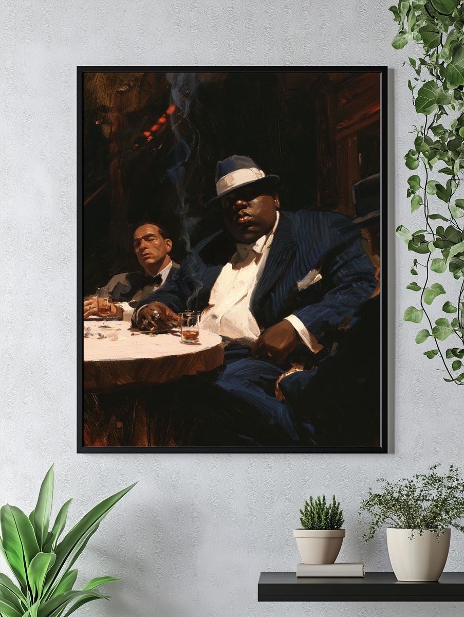Jazz Club Portrait Poster. — room view 4