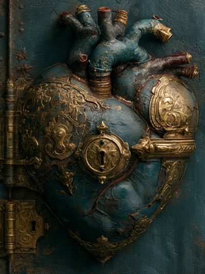Steampunk Heart — Fine-Art Print.