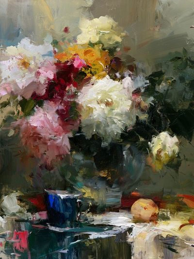 Floral Still Life — Fine-Art Print. poster print