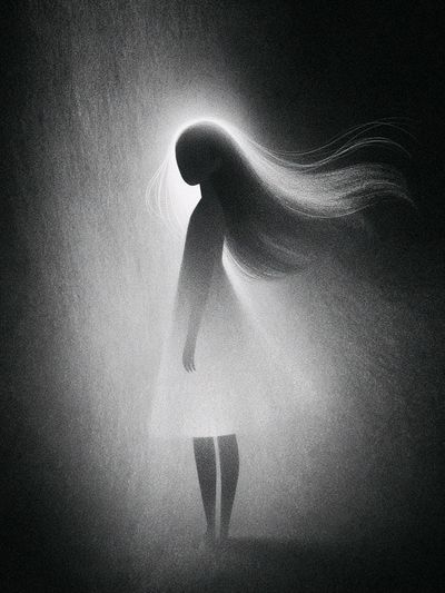 Ethereal Silhouette Fine-Art Print. poster