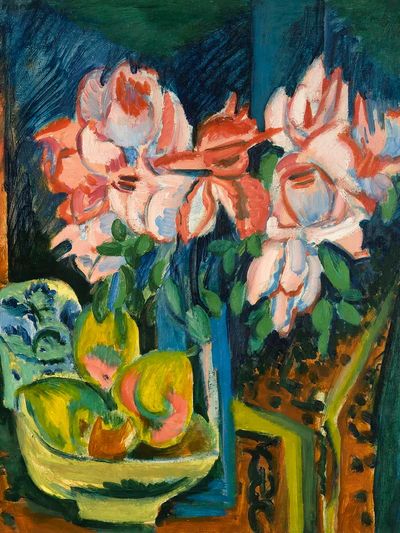 Ernst Ludwig Kirchner 's Pink. poster print