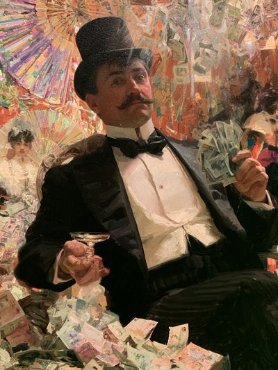Cabaret Gentleman Fine-Art Poster. poster