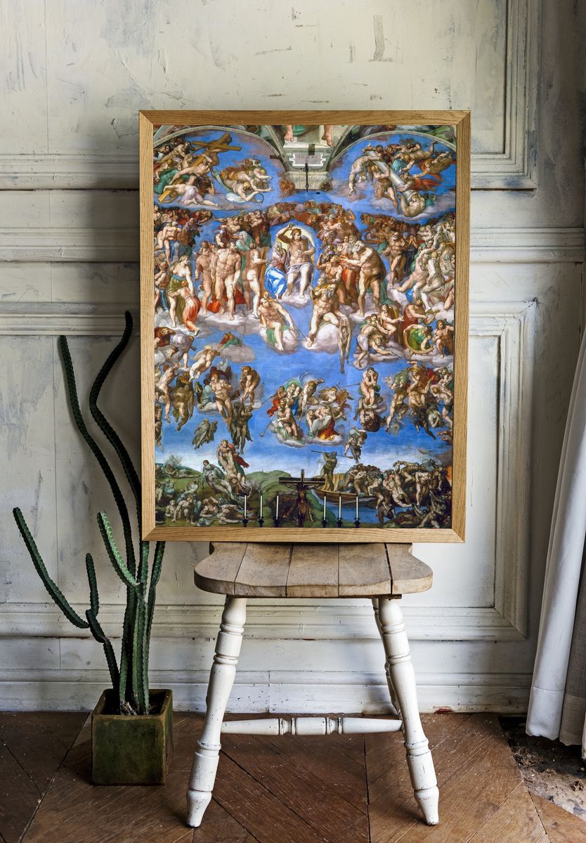 Michelangelo Buonarroti 's Last Judgment room preview