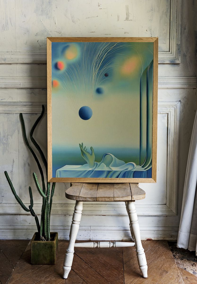 Surreal Dreamscape — Fine-Art Print. room preview