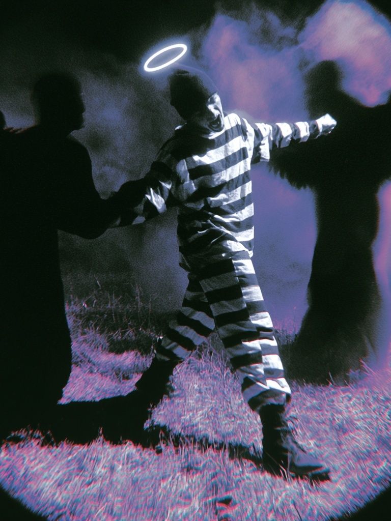 Halo Prisoner Surrealism Poster. poster detail