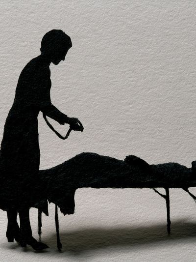 Silhouette Surgery Fine-Art Print.