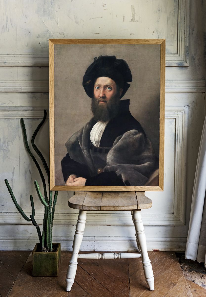 Raphael 's Portrait Baldassarre Castiglione. room preview