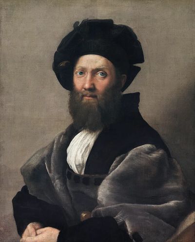 Raphael 's Portrait Baldassarre Castiglione.