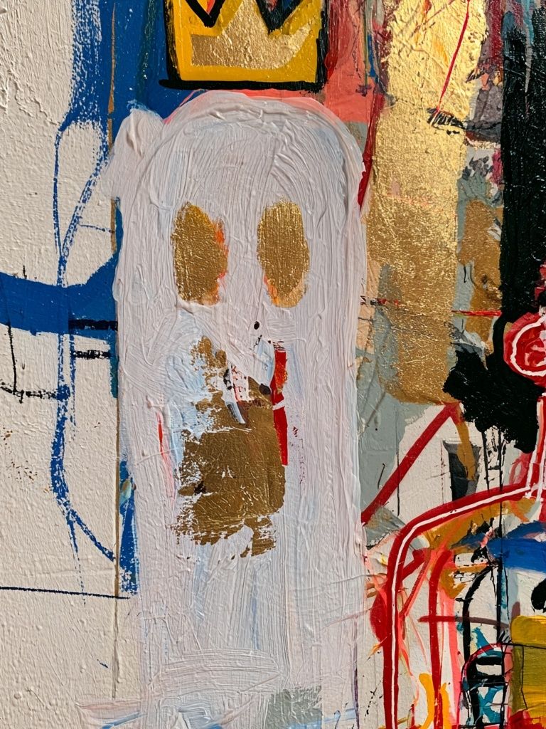 Abstract Graffiti Face Poster. poster detail