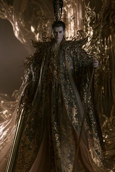 Fantasy Emperor Portrait Print. poster