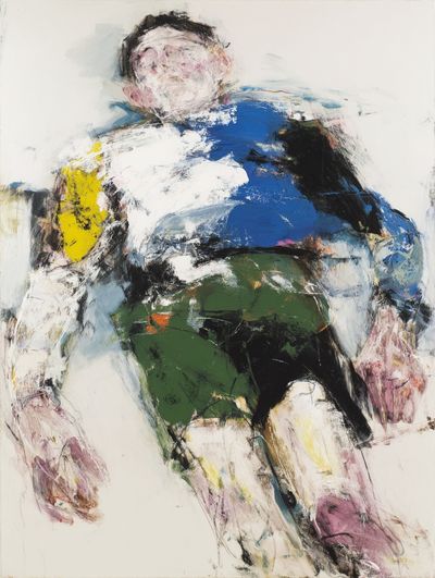 Abstract Figure Expressionism Poster. poster print