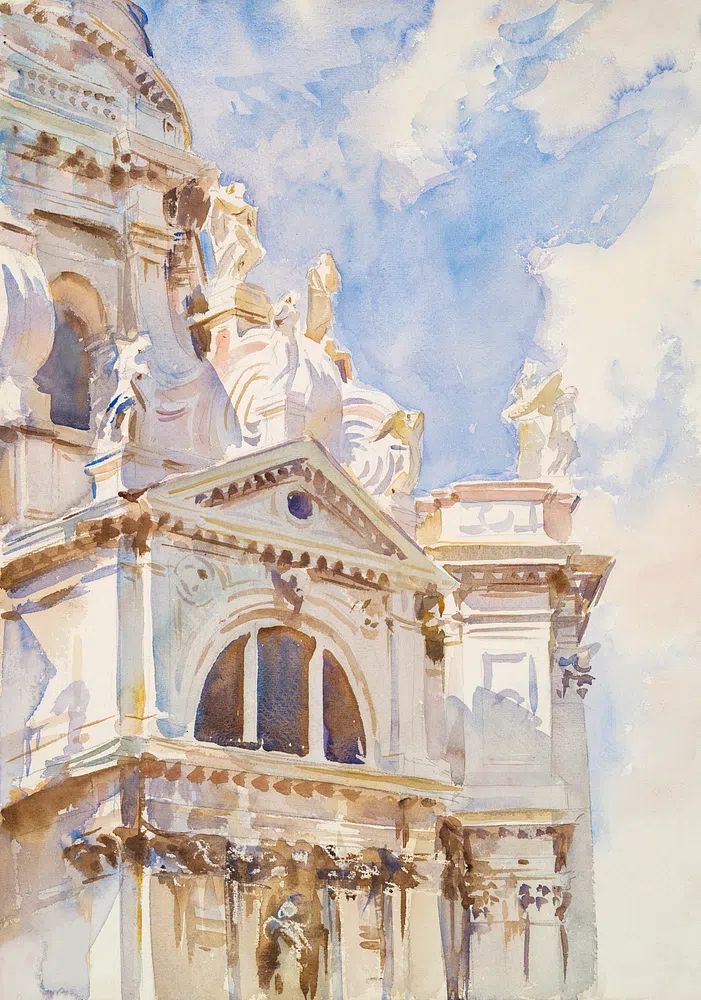 Salute, Venice (ca. 1904–1907) John. poster — fine-art art