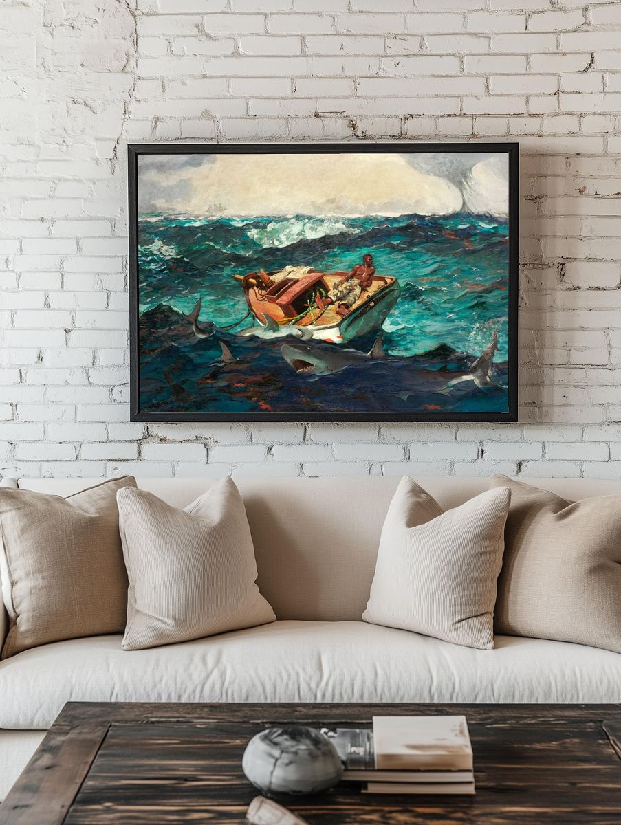 Gulf Stream (1899) Winslow Homer. — room view 1