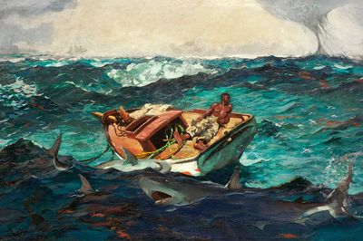 Gulf Stream (1899) Winslow Homer. poster