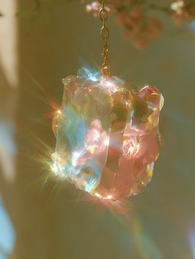 Prismatic Crystal Light Poster. poster print