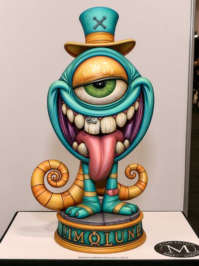 Timolune Surreal Character Poster.
