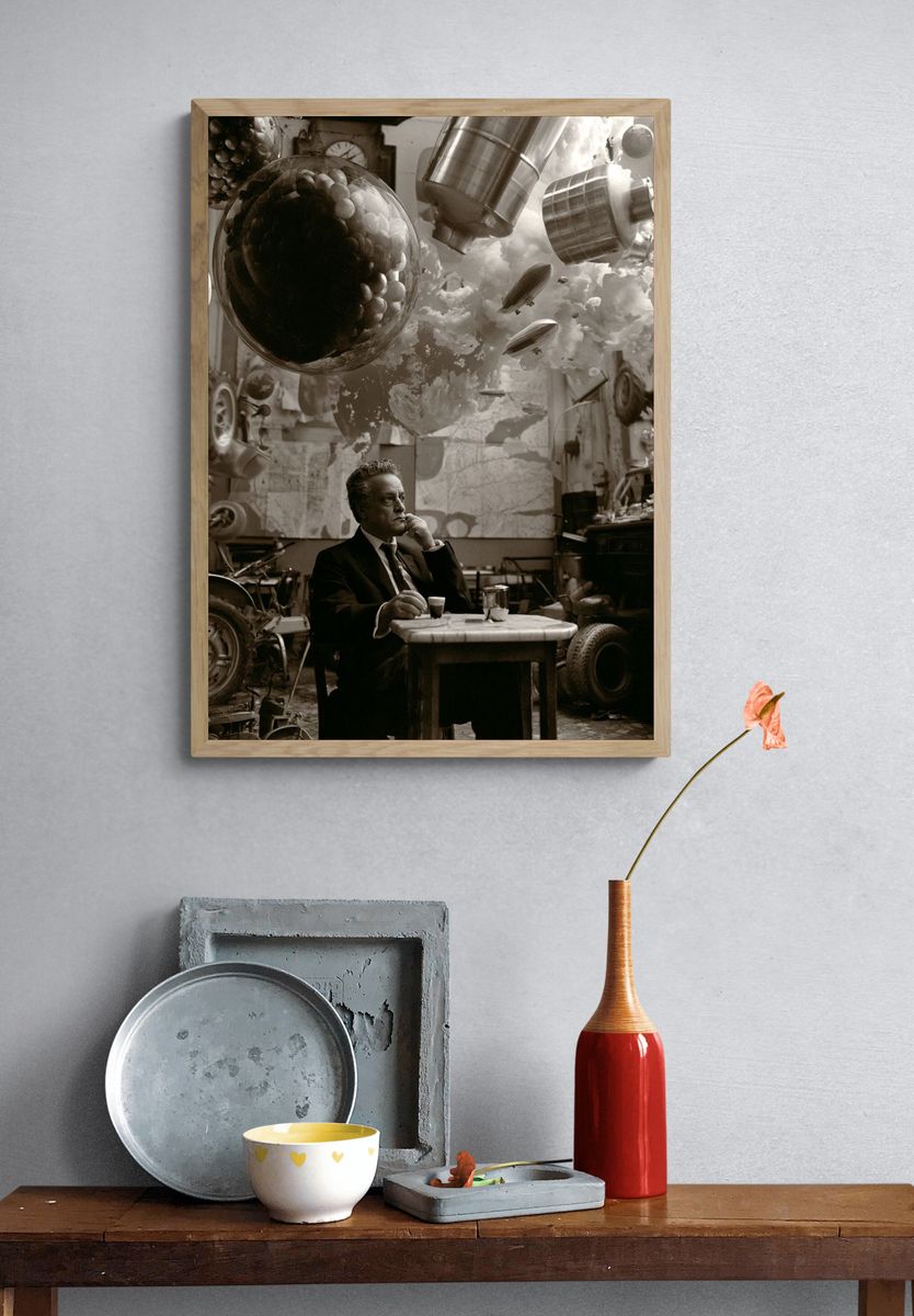 Surreal Café Workshop Poster. — room view 3