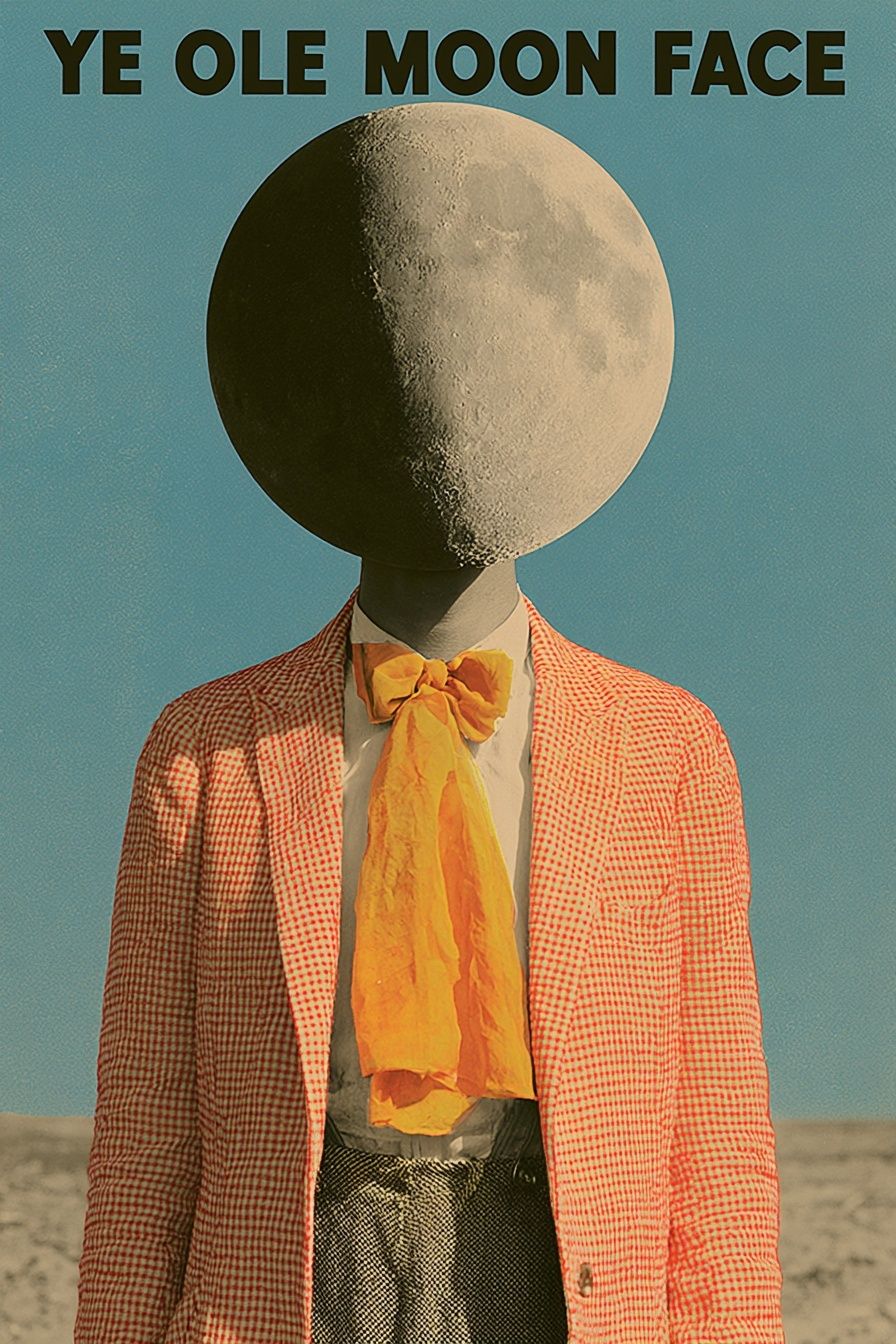 Ye Ole Moon Face Surrealism Poster. poster — fine-art art