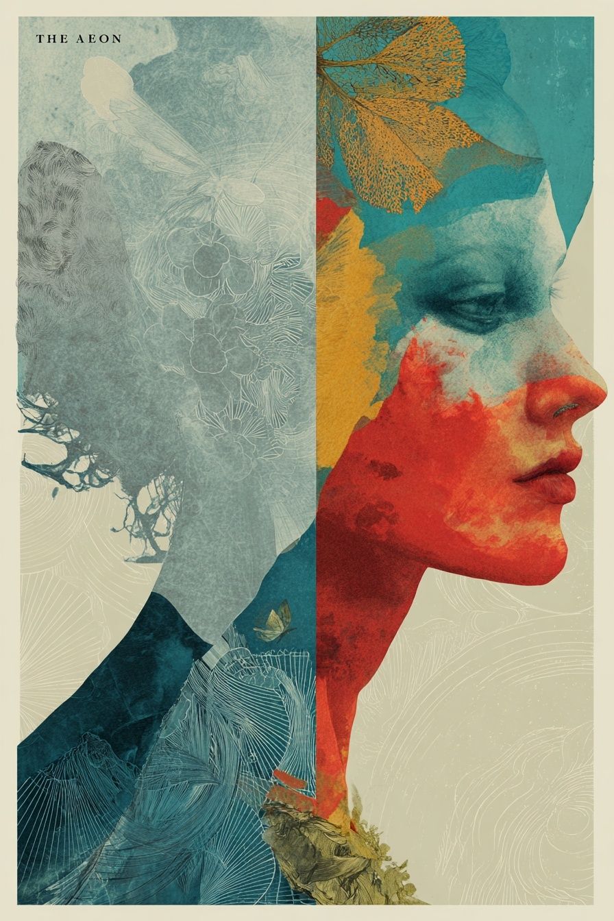 The Aeon Surreal Portrait Poster. poster — fine-art art